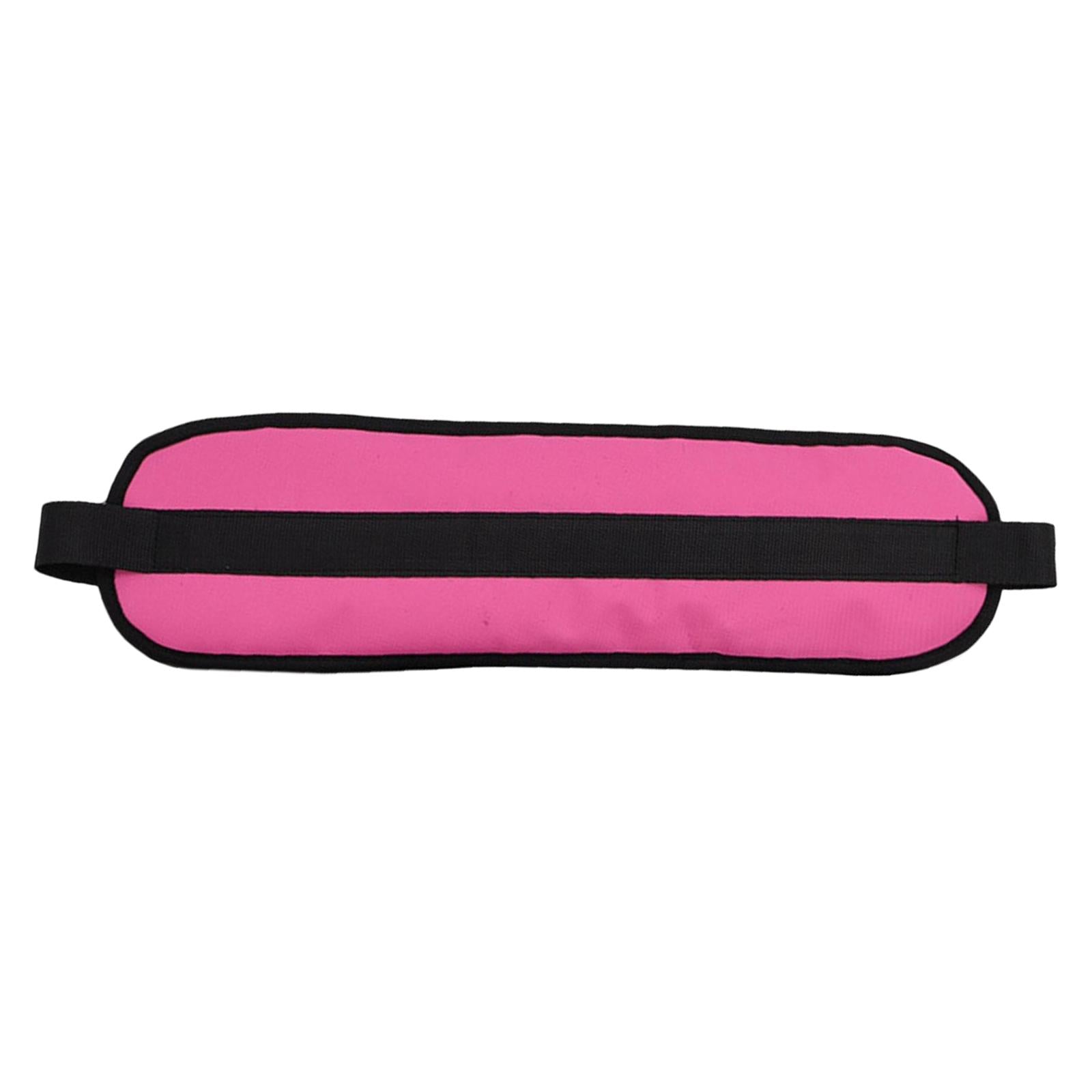 Portable Wheelchair Seat Belt Reusable Cushion for Elderly Prevent Sliding Red