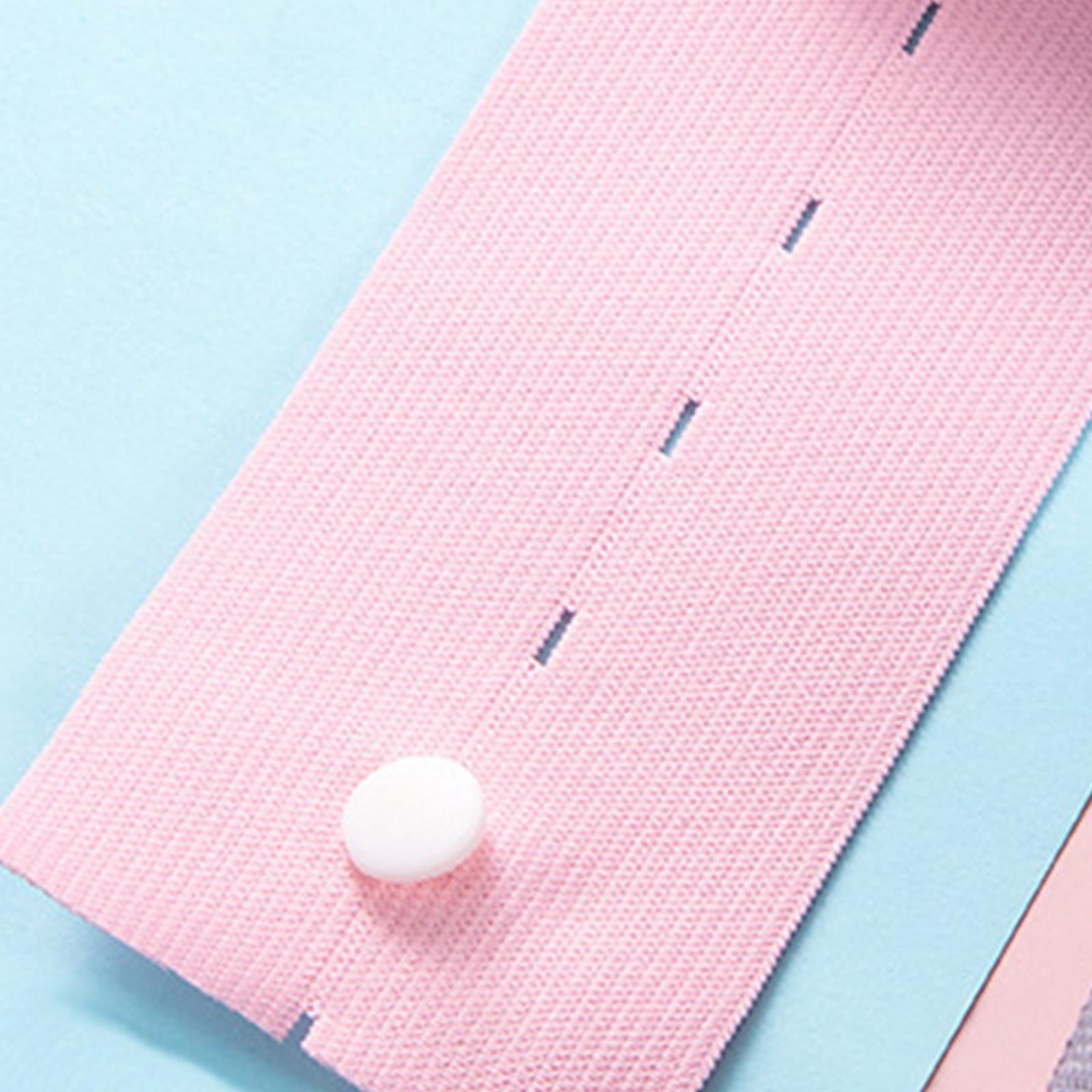 2Pcs Fetal Heart Belt Support Tool Comfortable for 100kg-150kg Pink Blue