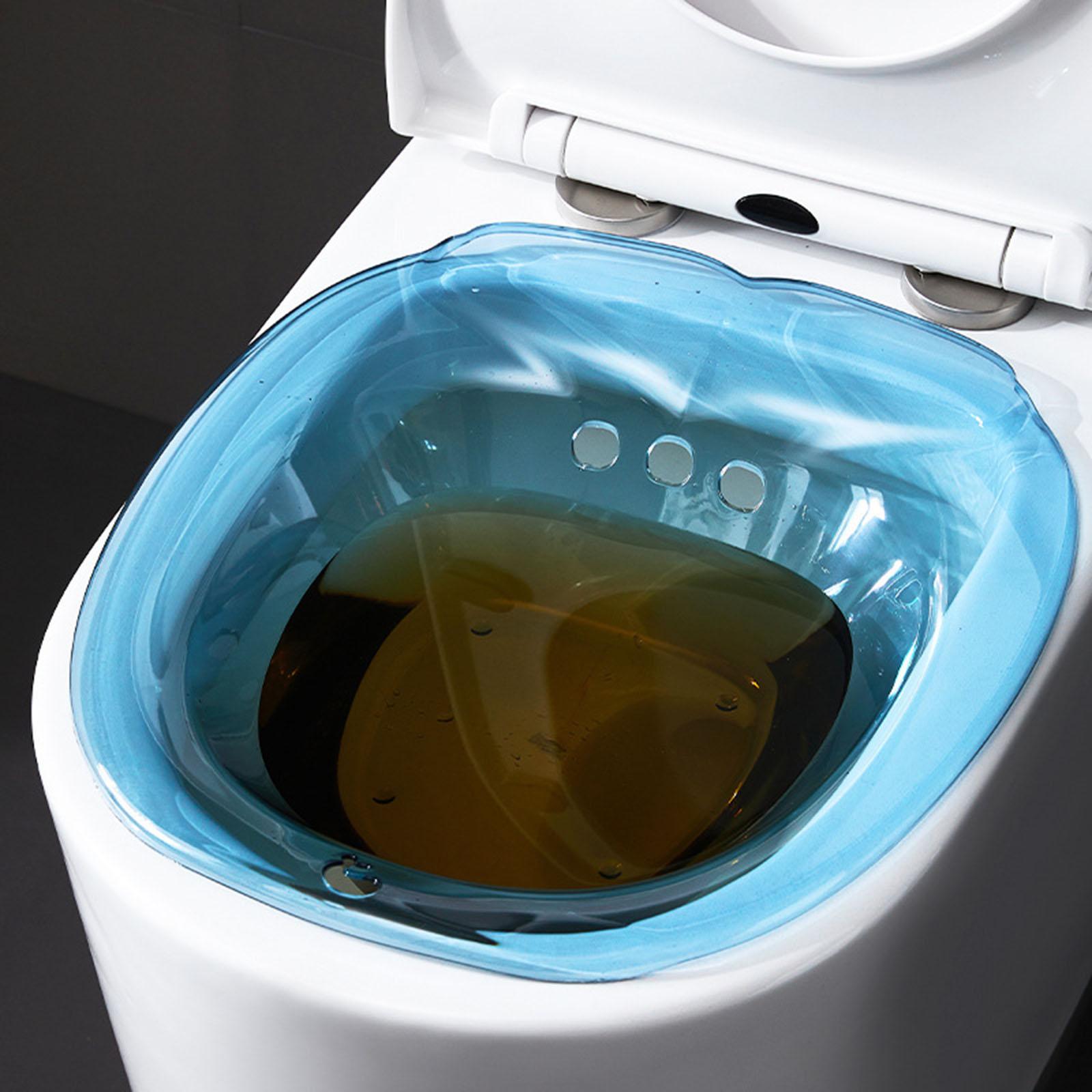 Toilet Bidet Overflow Bidet Basin for for Postpartum Care women Blue