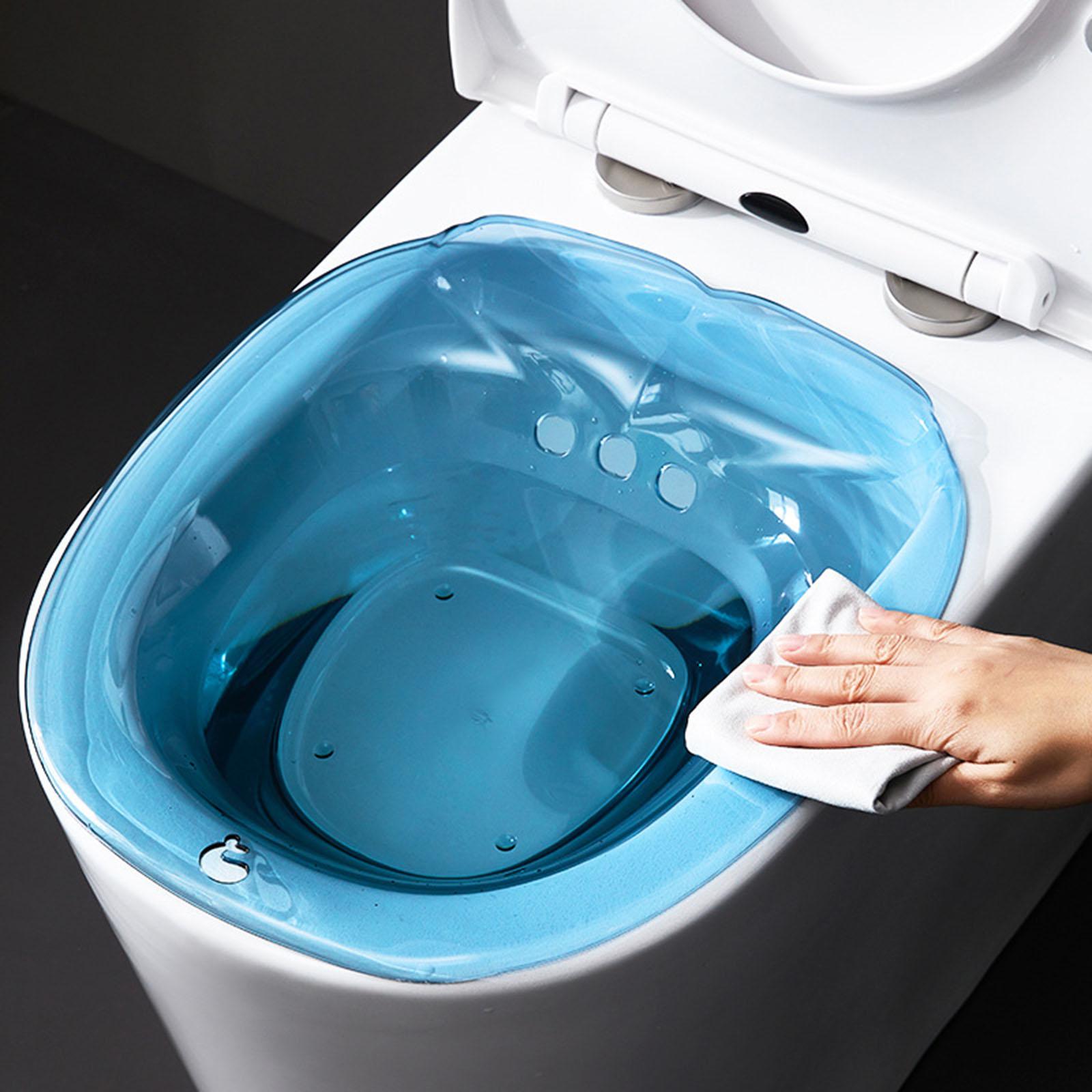 Toilet Bidet Overflow Bidet Basin for for Postpartum Care women Blue