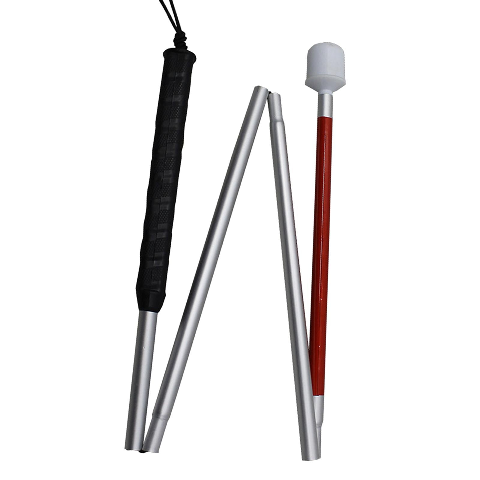 Folding Blind Cane Anti Slip Adjustable Vision Impaired and Blind