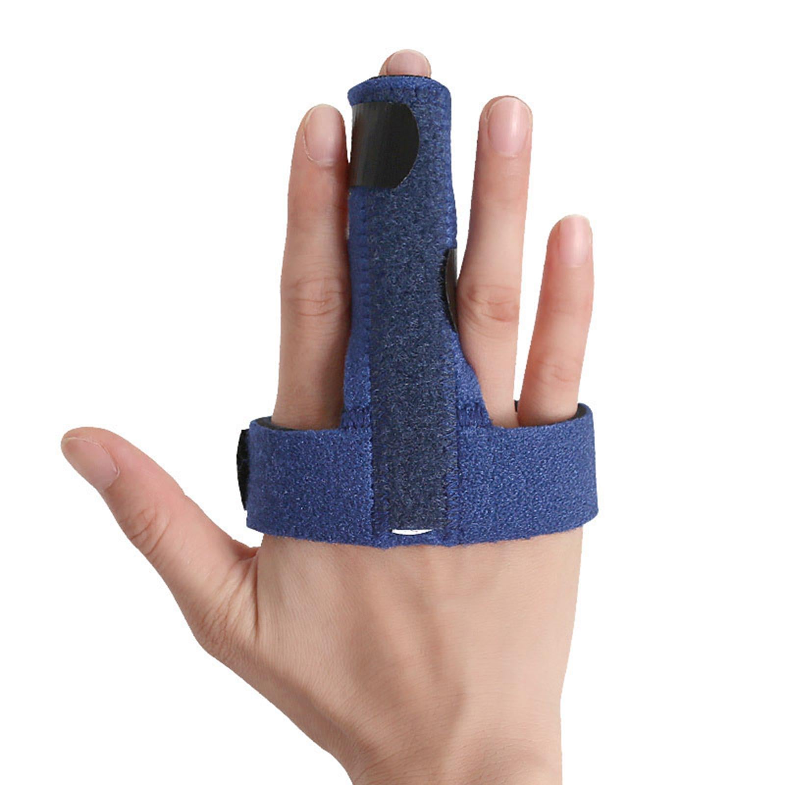Trigger Finger Splints for Thumb, Index, Middle, Ring, Little Finger Blue