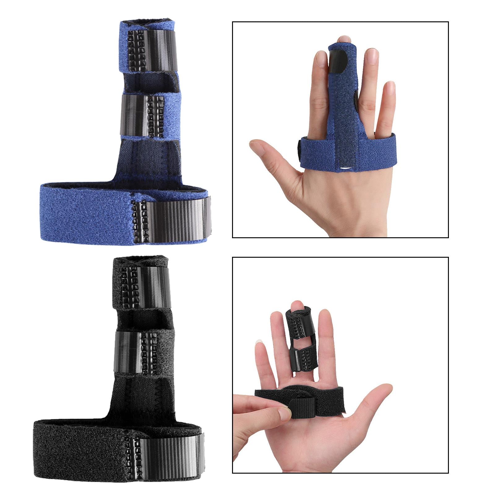 Trigger Finger Splints for Thumb, Index, Middle, Ring, Little Finger Blue