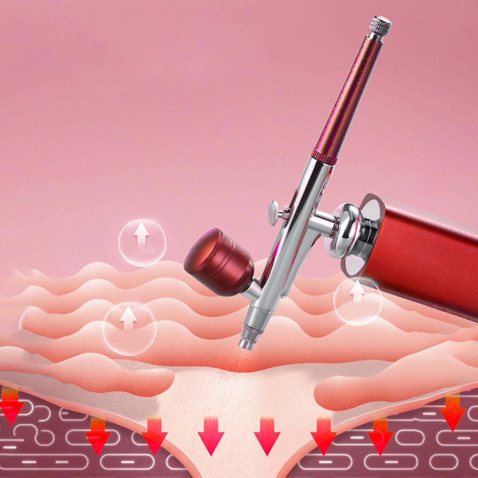 Facial Mist Sprayer Portable Facial Mist Sprayer Cordless Handheld Red