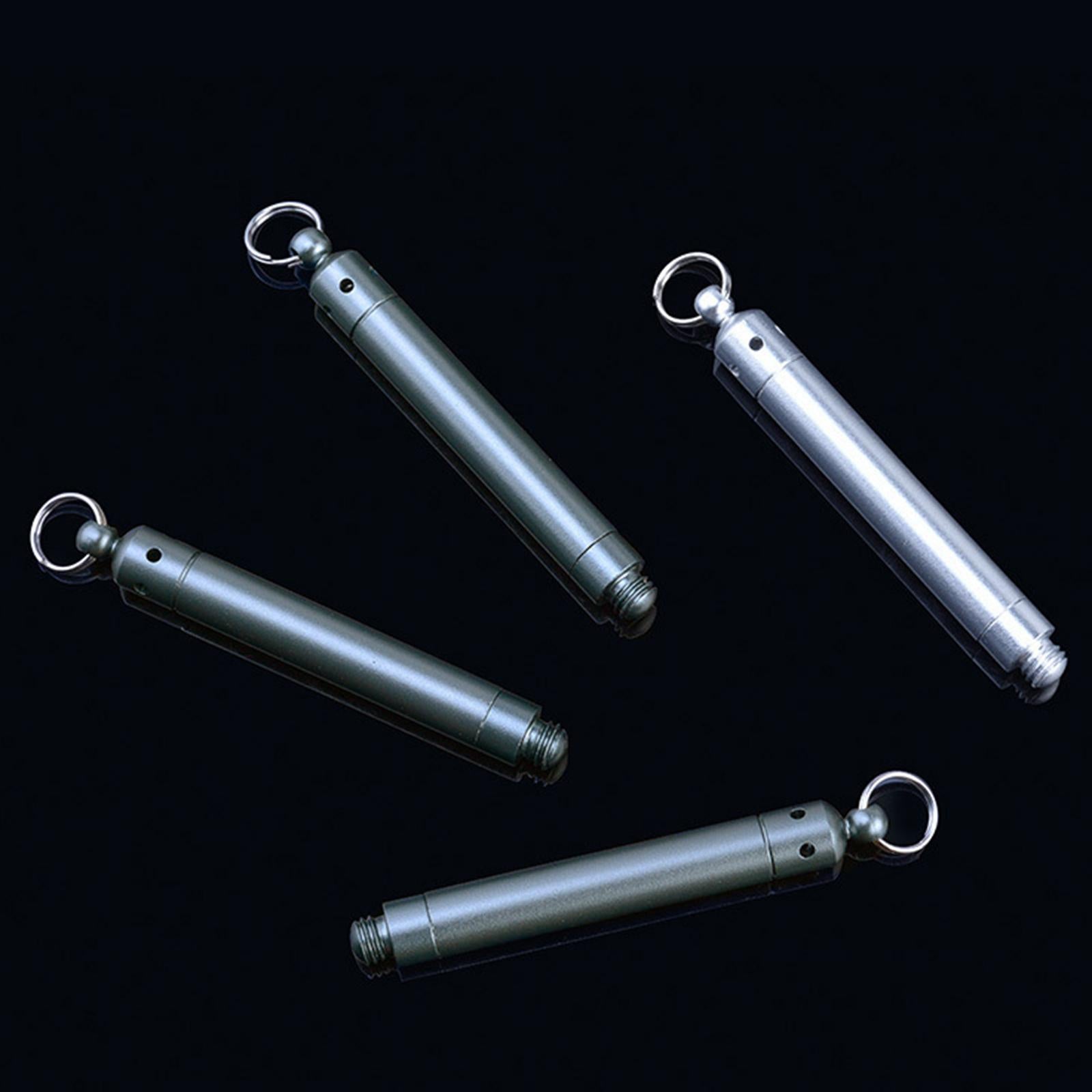 Stainless Steel Toothpick Waterproof Reusable for Outdoor Travel Camping Blue J17
