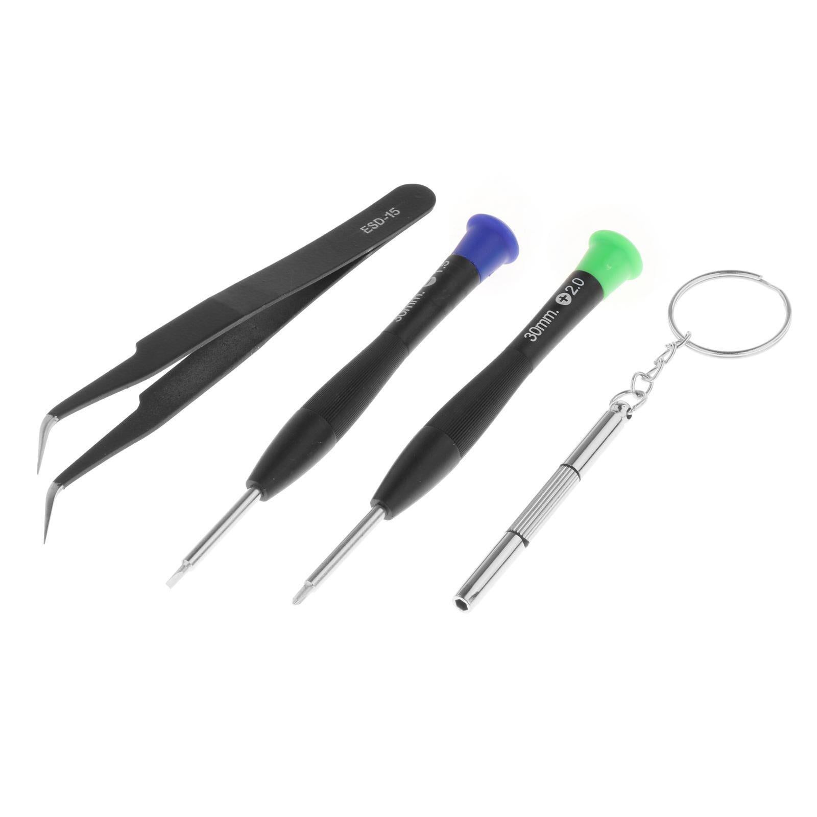 Eyeglasses Repair Kit Include Nose Pads with Storage Box for Watch Eyewear