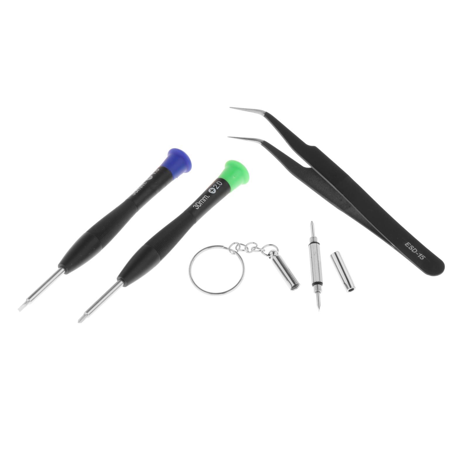 Eyeglasses Repair Kit Include Nose Pads with Storage Box for Watch Eyewear