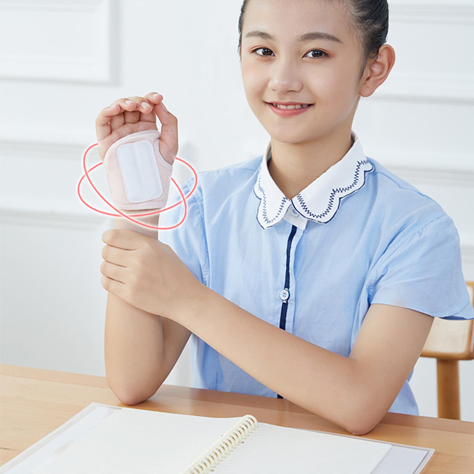 Writing Posture Correction Tool Handwriting Wrist Brace Children Adjustable Blue Medium