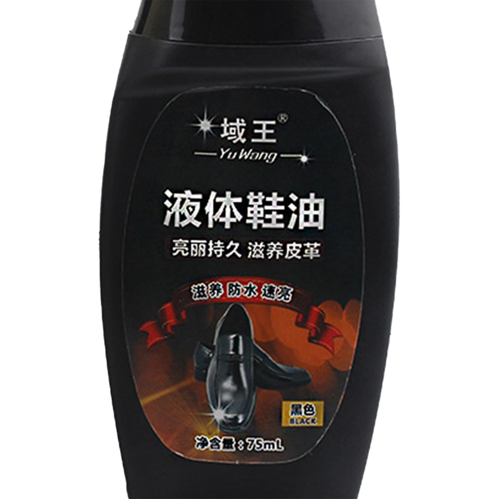 Shine Liquid Shoe Polish Cleaning Tool for PU Leather Shoes PU Leather Sofa Black