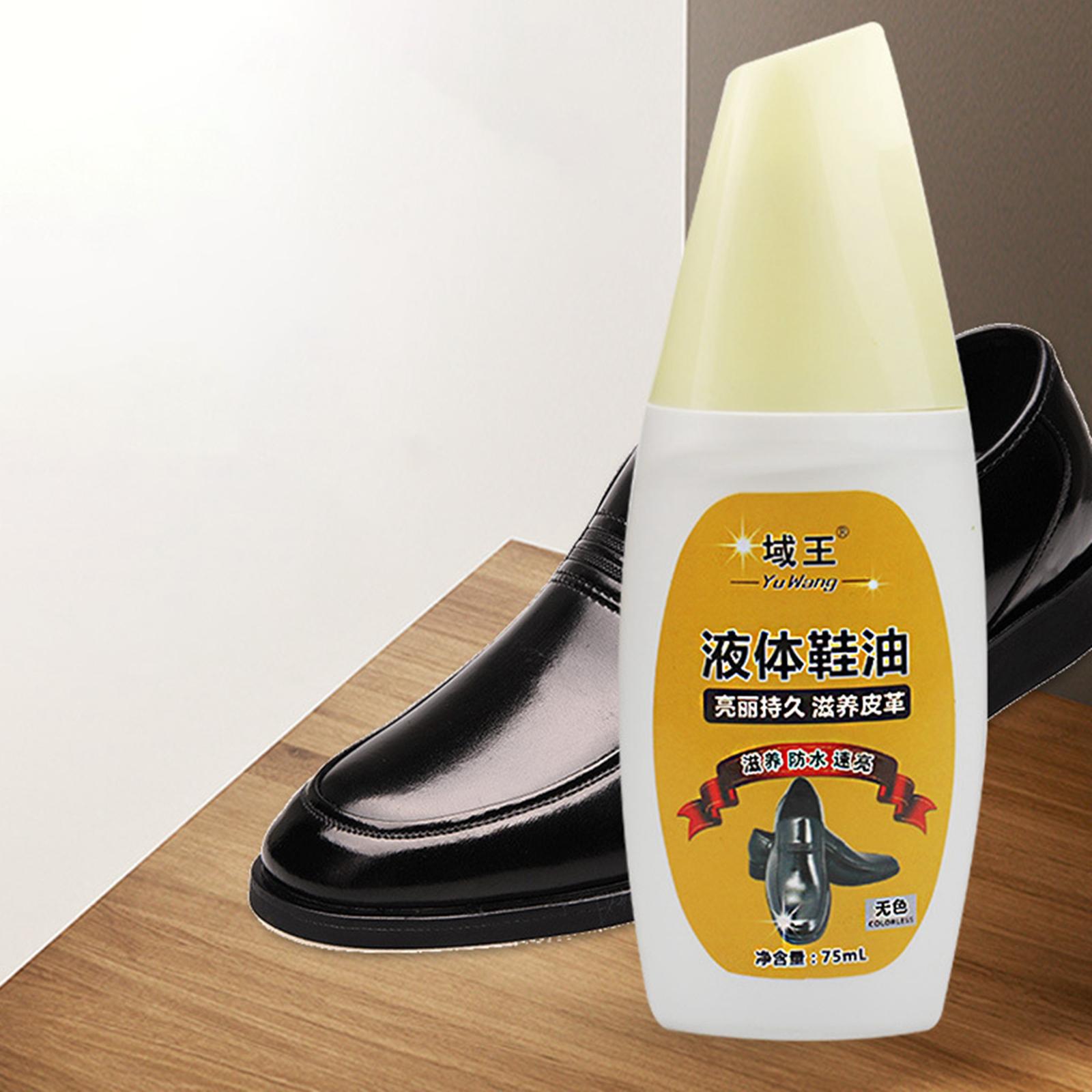Shine Liquid Shoe Polish Cleaning Tool for PU Leather Shoes PU Leather Sofa White
