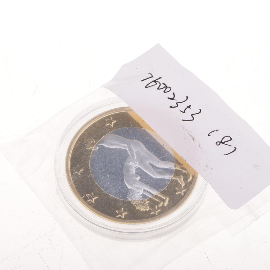 Gold and Silver Plated Metal Coins for Adults Souvenir Gifts Collection #3