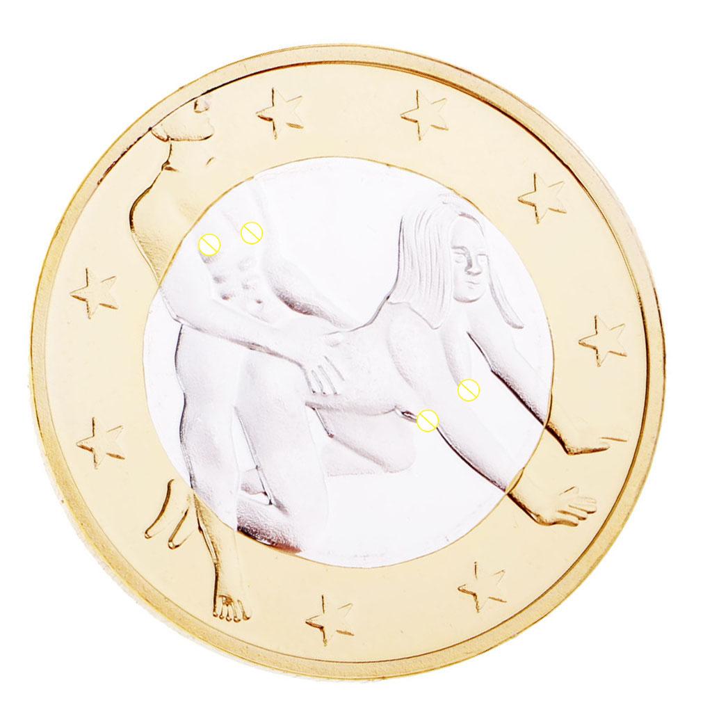 Gold and Silver Plated Metal Coins for Adults Souvenir Gifts Collection #6