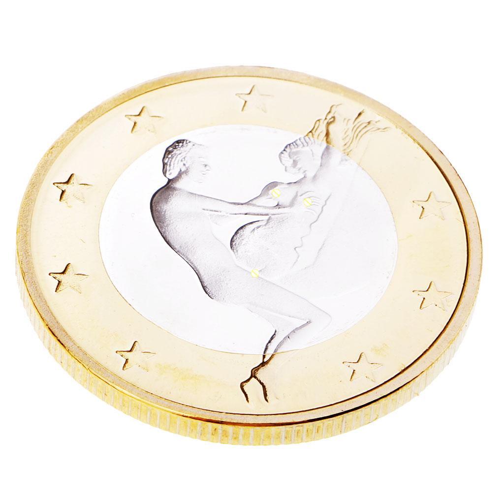 Gold and Silver Plated Metal Coins for Adults Souvenir Gifts Collection #17