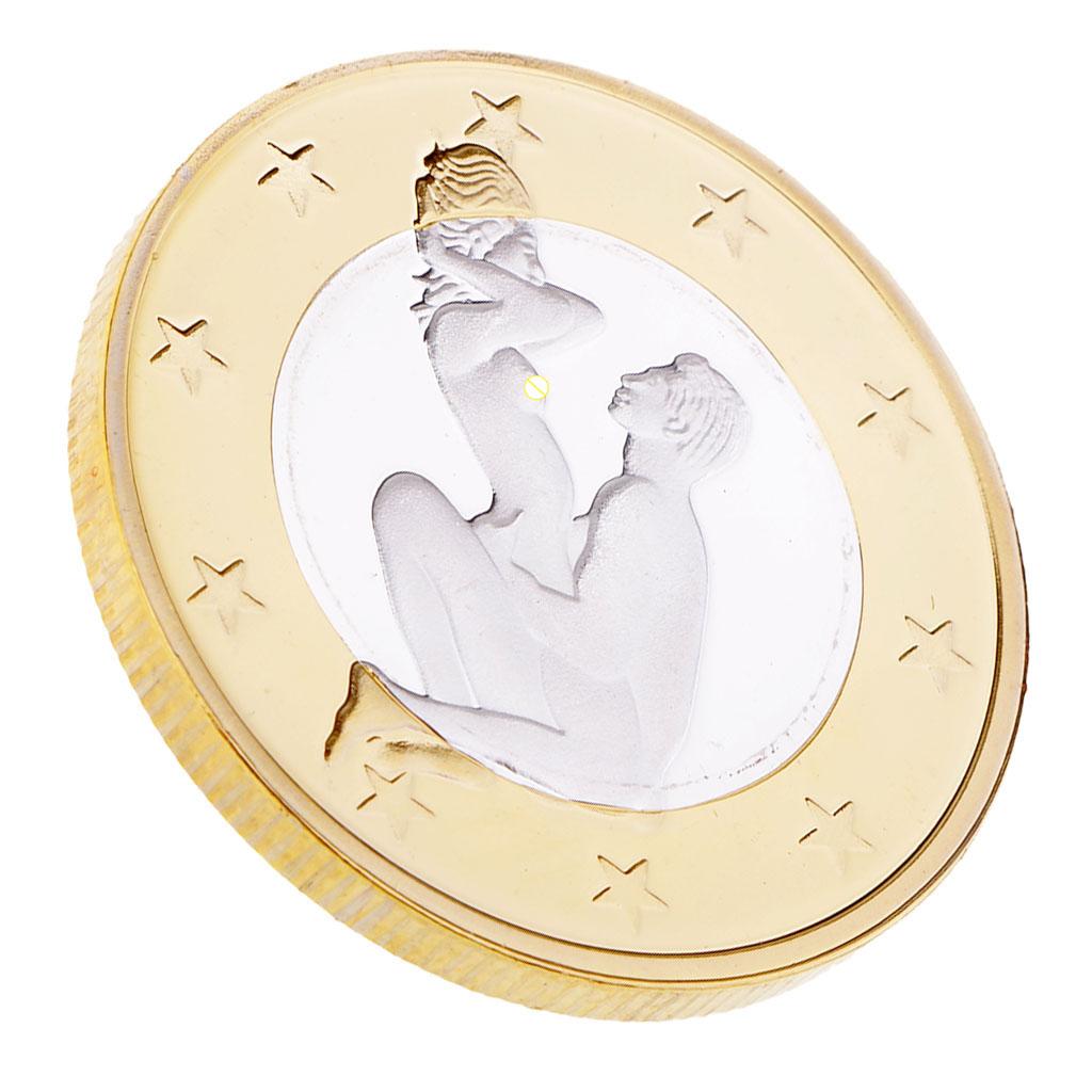 Gold and Silver Plated Metal Coins for Adults Souvenir Gifts Collection #18