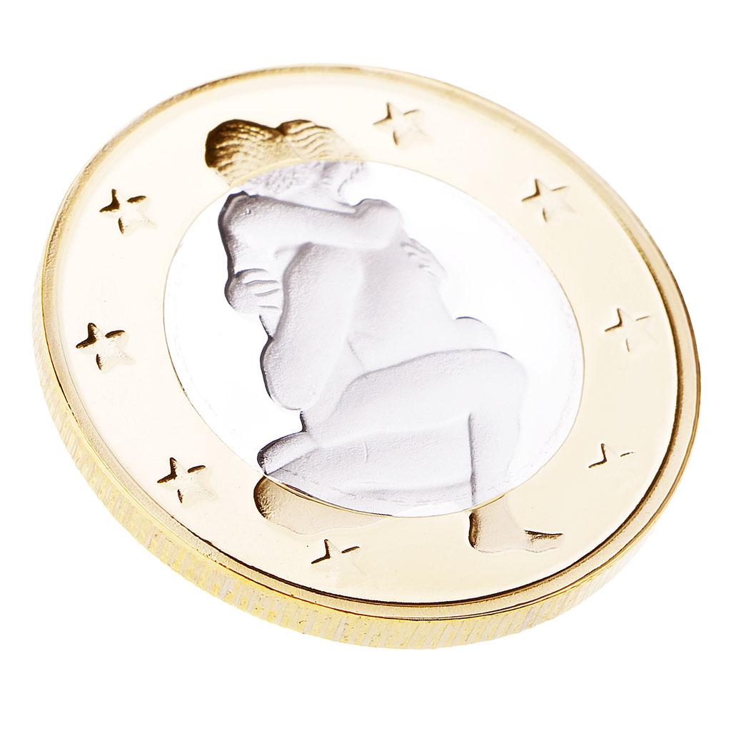 Gold and Silver Plated Metal Coins for Adults Souvenir Gifts Collection #22