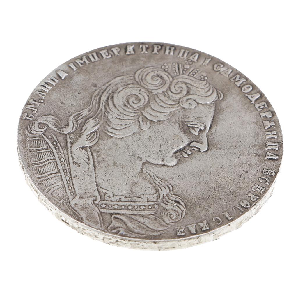 Ancient Russian Coins Lucky Commemorative Coins Fashion Crafts Home Decor 1730
