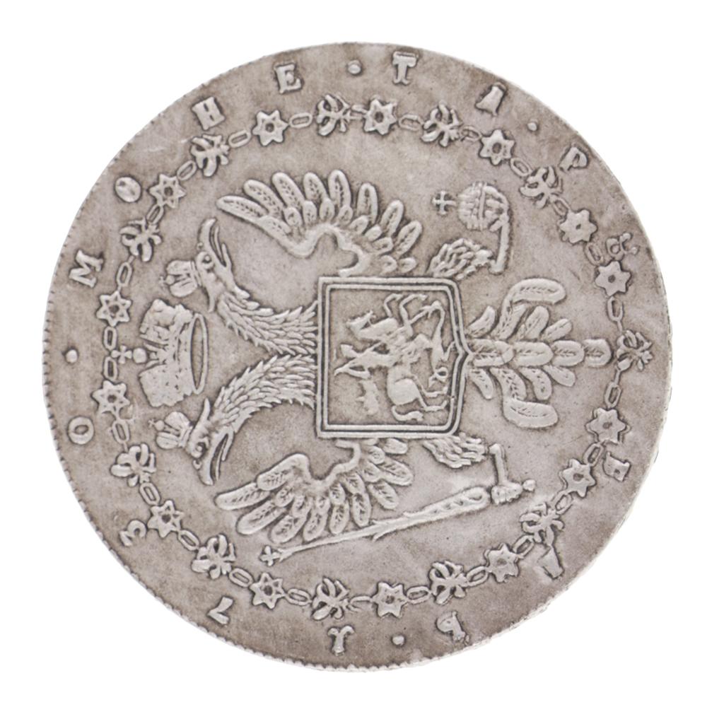 Ancient Russian Coins Lucky Commemorative Coins Fashion Crafts Home Decor 1730