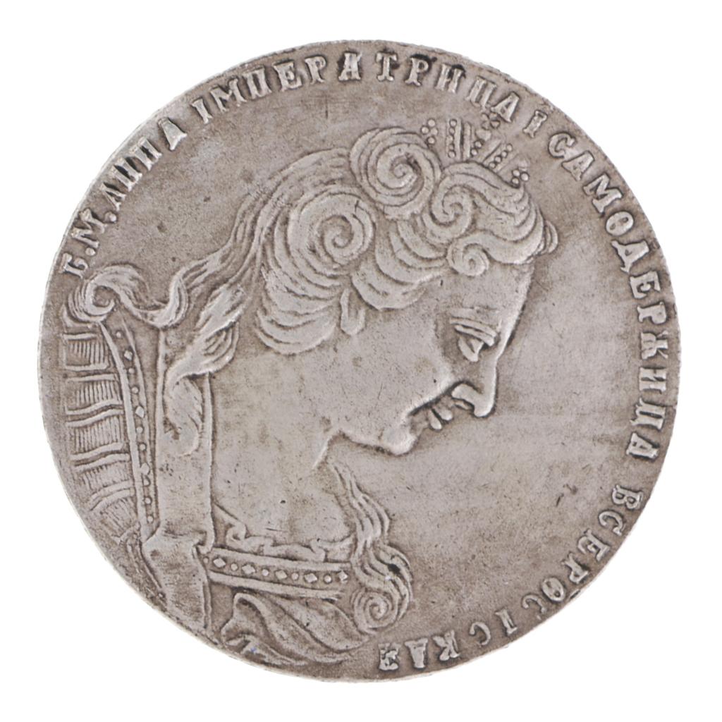 Ancient Russian Coins Lucky Commemorative Coins Fashion Crafts Home Decor 1730