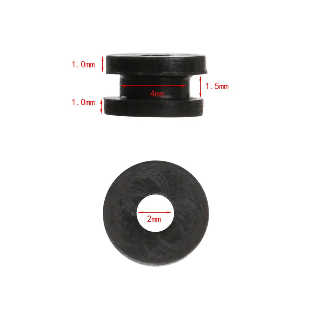 10 Pieces M2 Shock Absorber Balls for FPV RC Quadcopter Flight Controller