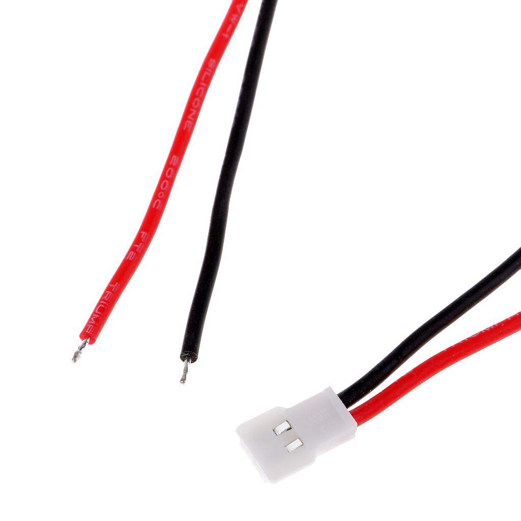 10 Pieces Plug Battery Charging Adapter Cable 3.7v Lithium Battery Wire