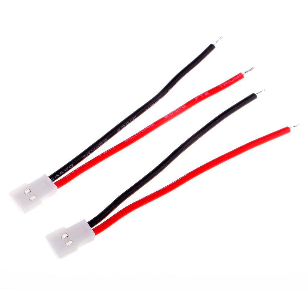 10 Pieces Plug Battery Charging Adapter Cable 3.7v Lithium Battery Wire