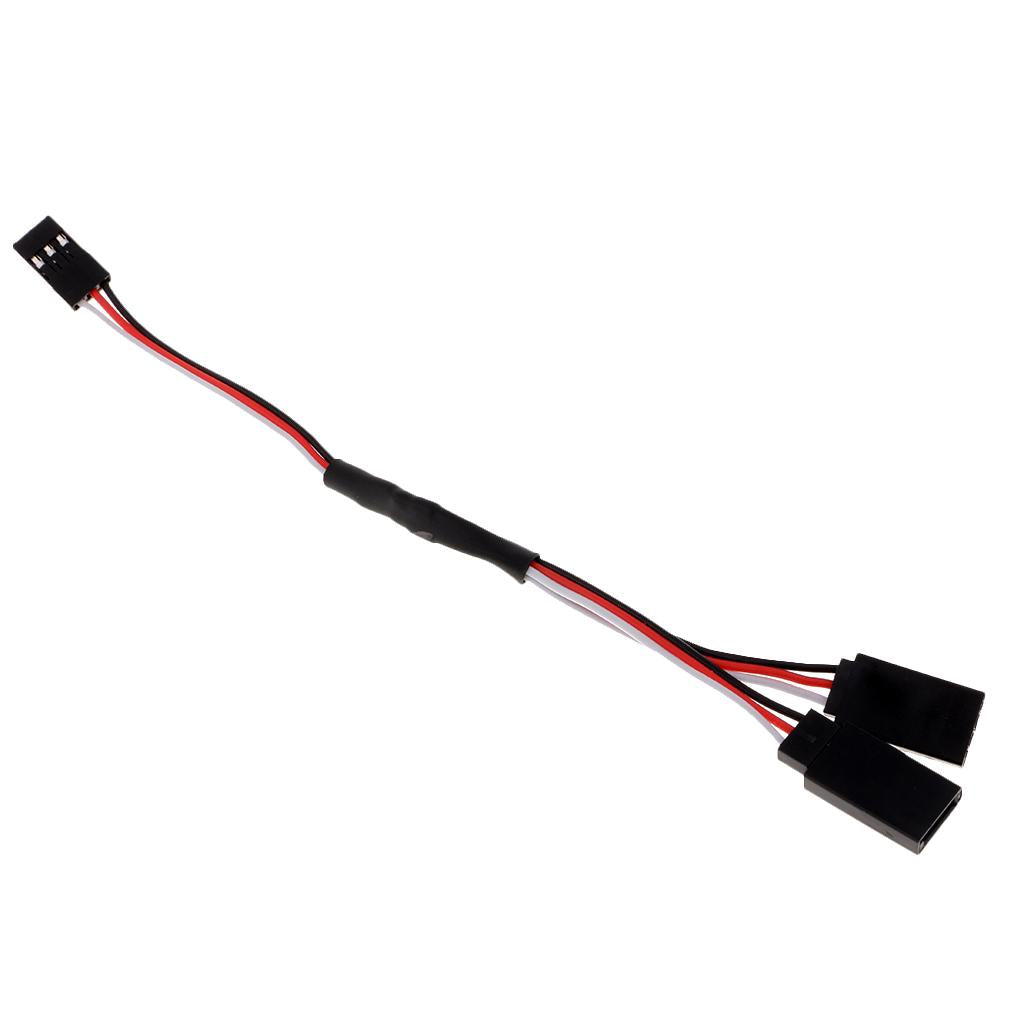 5pcs Y Type Steering Servo Extended Line Extension Lead Wire Cable 150mm