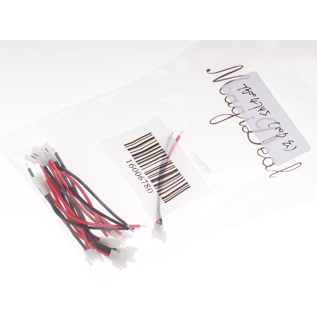 10 Pieces Male Plug Battery Charging Adapter Cable 3.7v Lithium Battery Wire