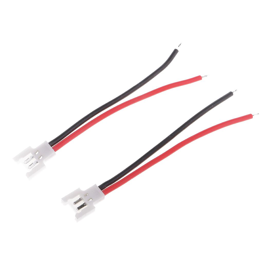 10 Pieces Male Plug Battery Charging Adapter Cable 3.7v Lithium Battery Wire
