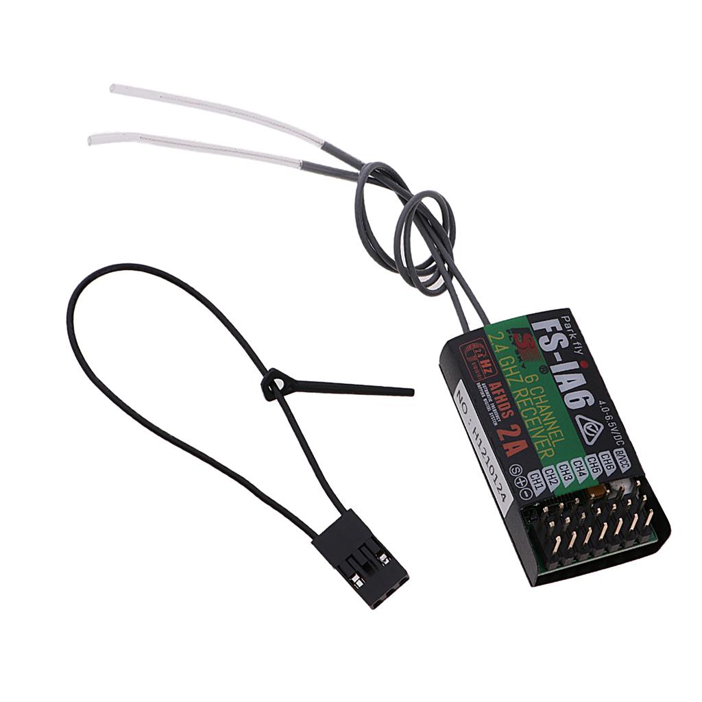 FlySky FS-iA6 iA6 2.4G 6CH AFHDS Receiver for RC Multirotor FPV Racing Drone
