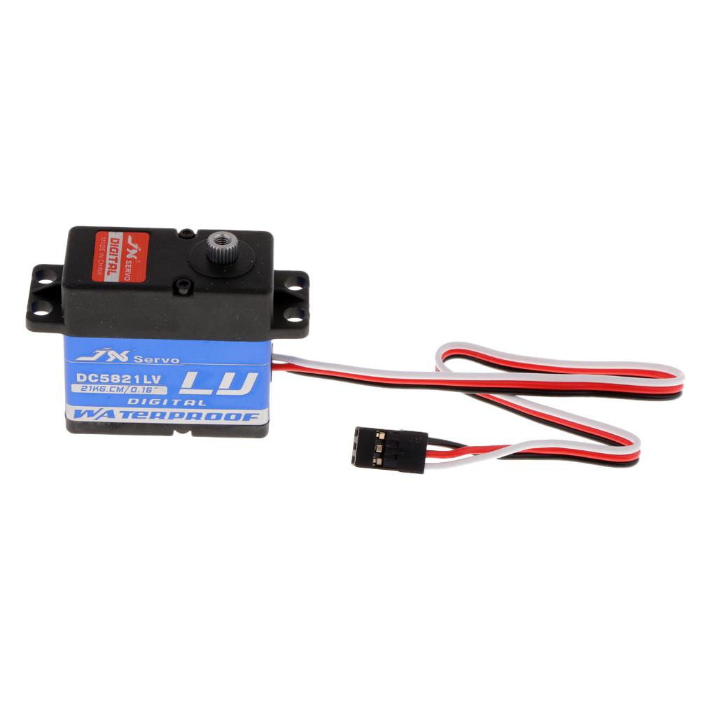 21KG Full Waterproof Digital Metal Servo for 1/10 1/8 RC Car Airplane