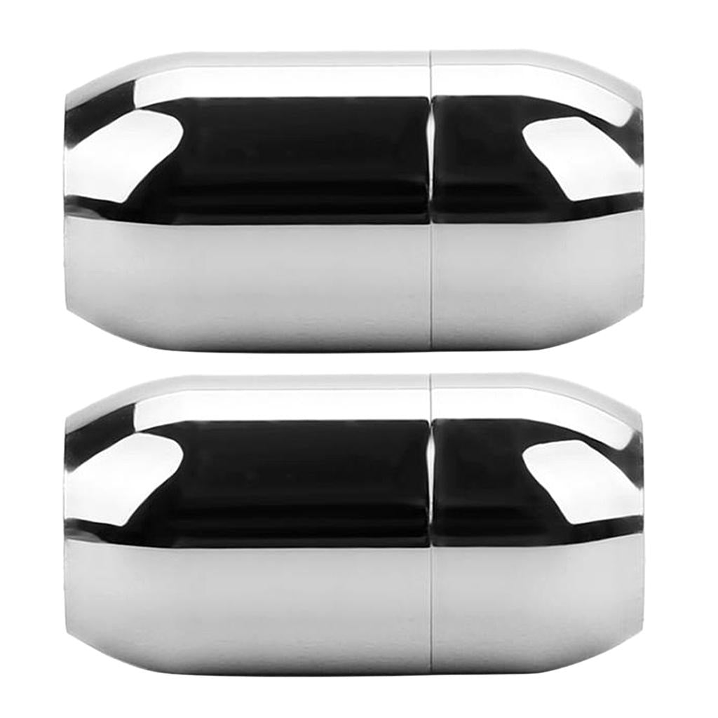 Column Magnetic Clasp Cord End Cap Bracelet Necklace Jewelry Inner Dia 8mm