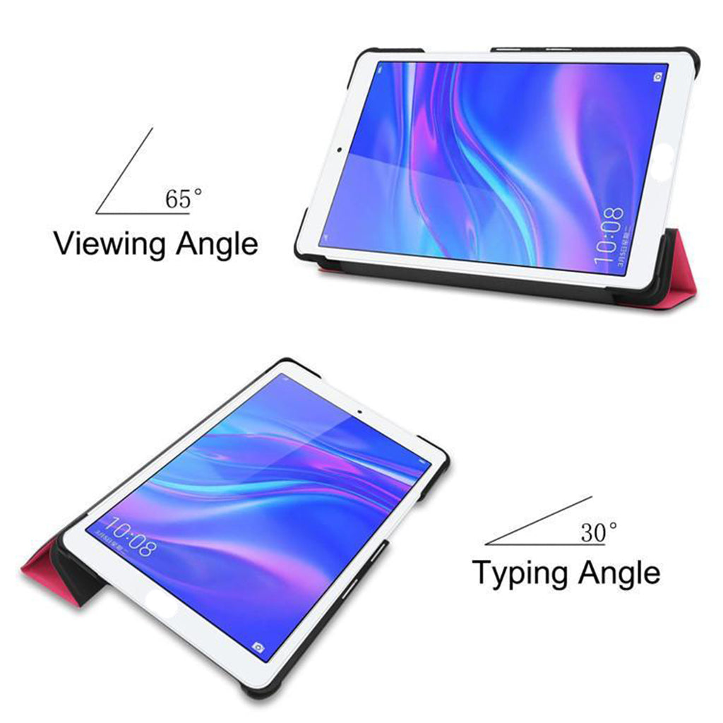 Smart Case Stand Cover Protector For Huawei MediaPad M5 lite 8.0 Grey