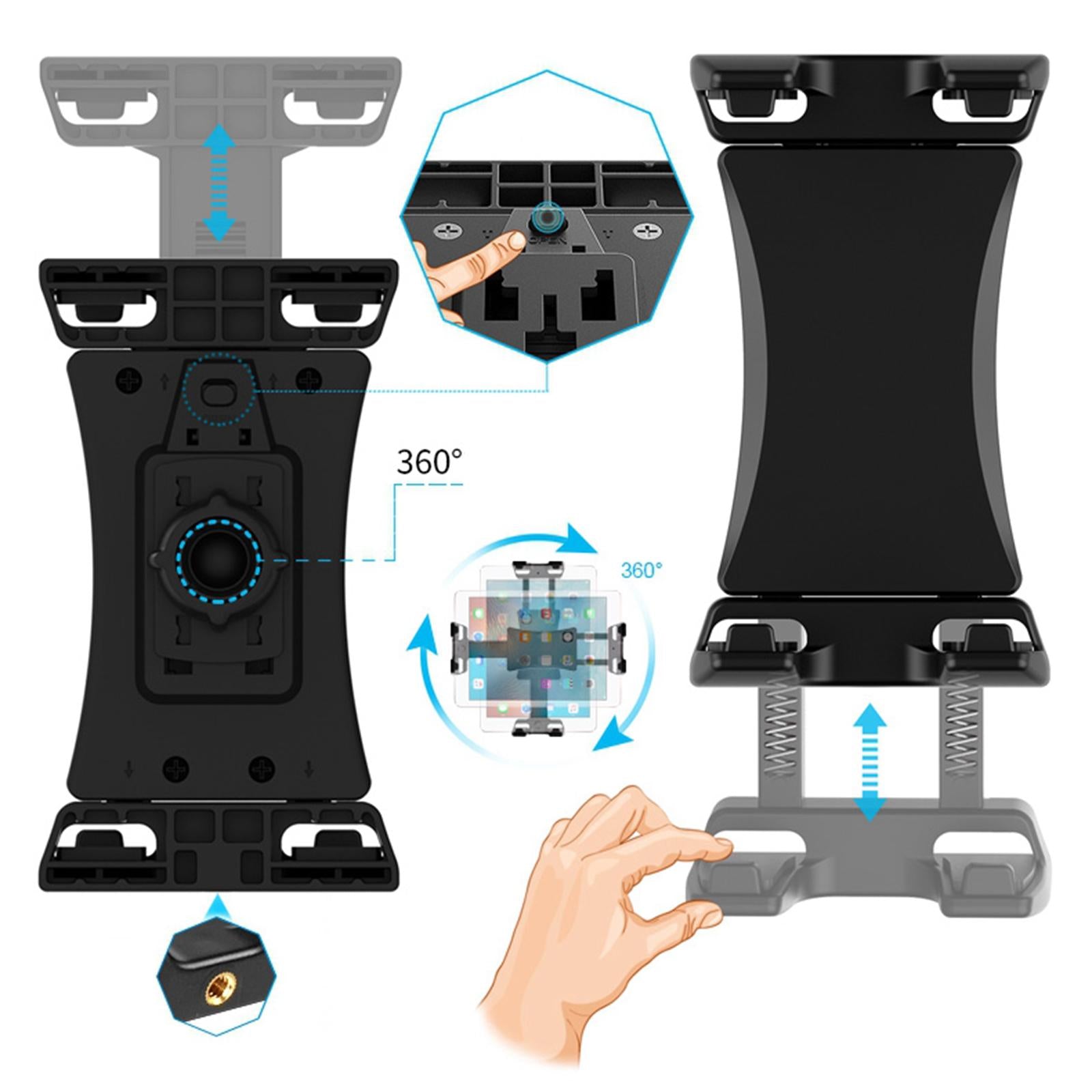 Sturdy Tablet Phone Tripod Monopod Clamp for iPad Tablet Cell Phone More