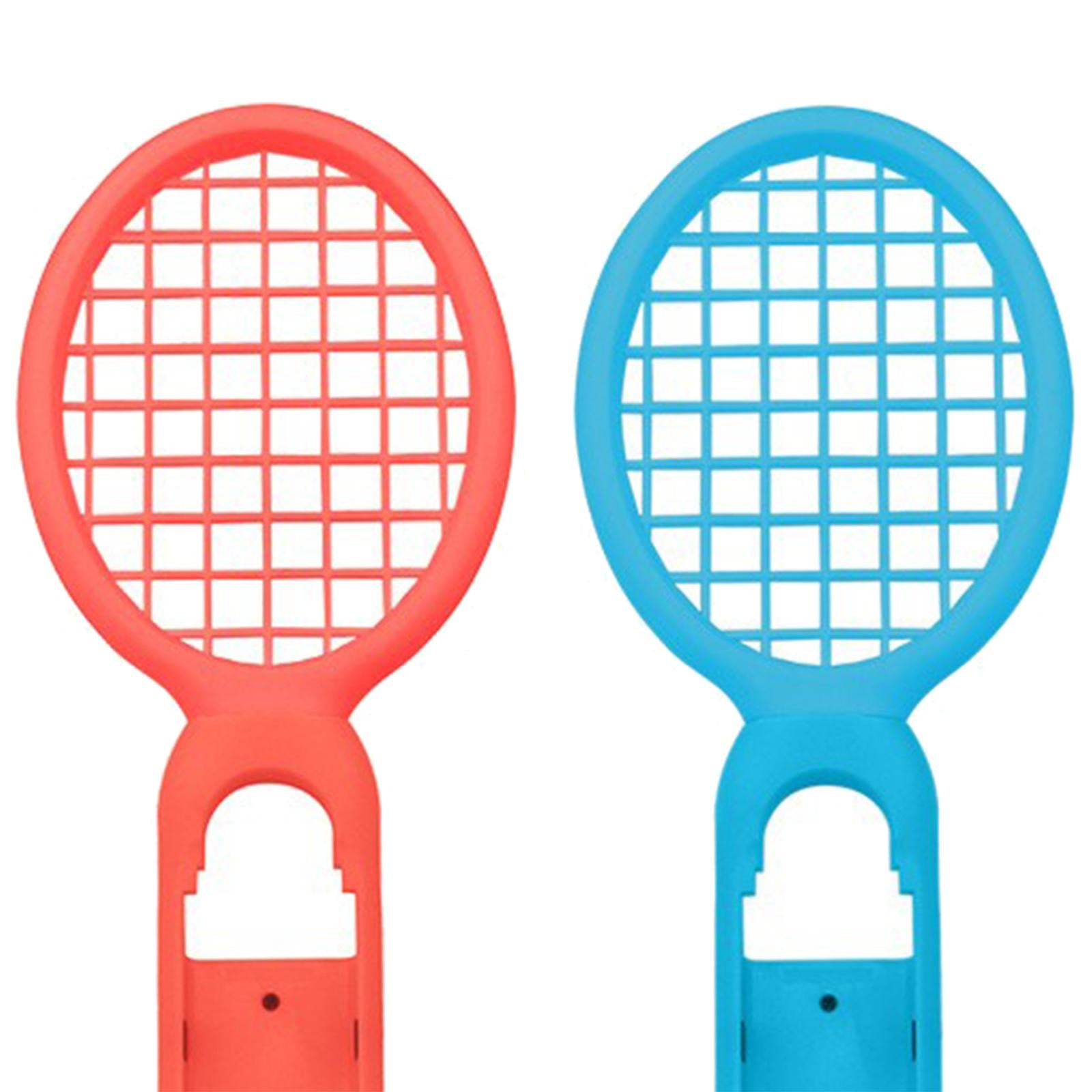 1 Pair Ultra-slim Tennis Racket Handle Comfortable Grip for Nintendo Switch