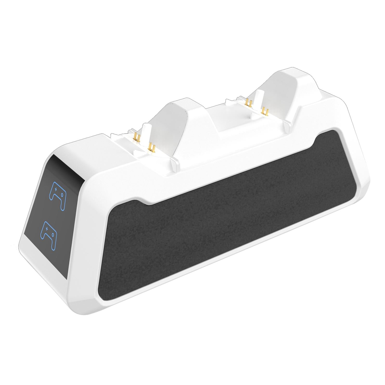 Quick Charge USB Quick Charge Dual Controller for Playstation5 white+black