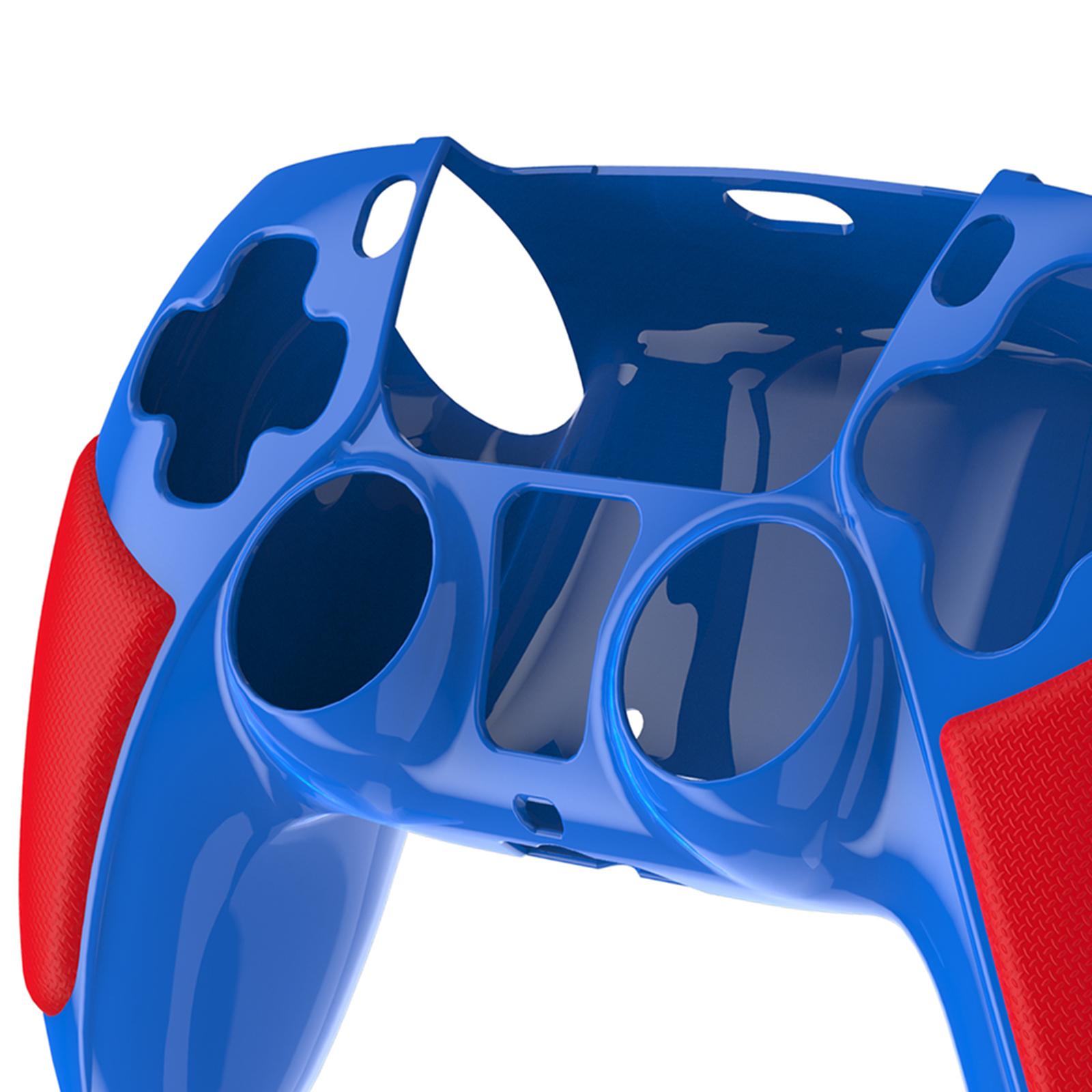 Silicone Controller Skin Protective Cover for Sony PS5 Controller Red