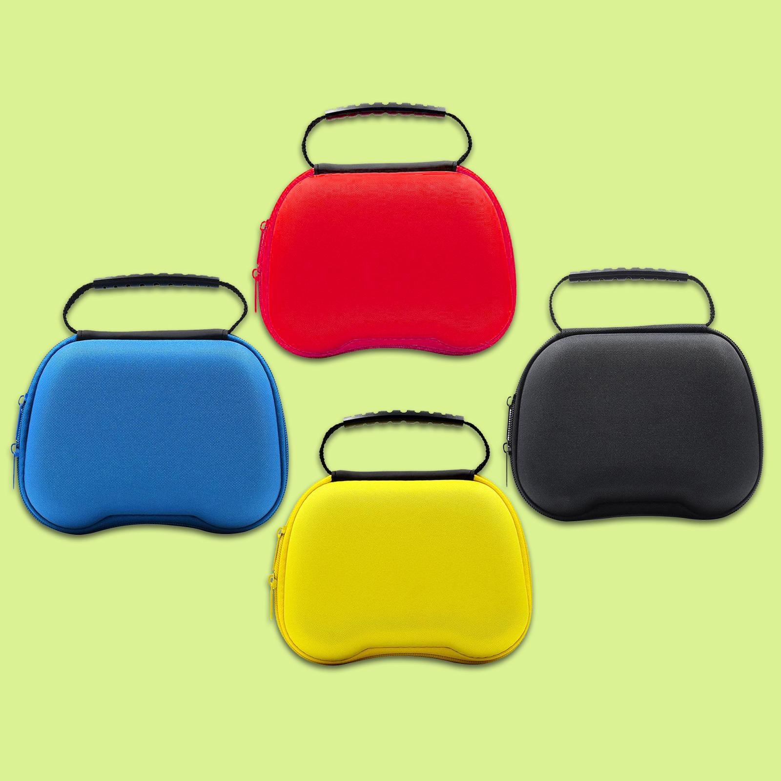 Storage Bag Case Holder Organizer for Playstation 5 Controller Yellow