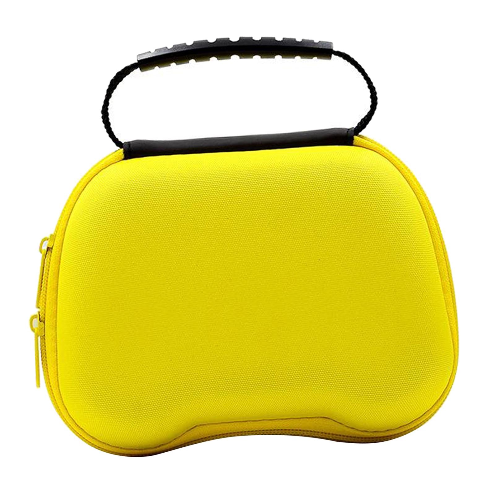 Storage Bag Case Holder Organizer for Playstation 5 Controller Yellow