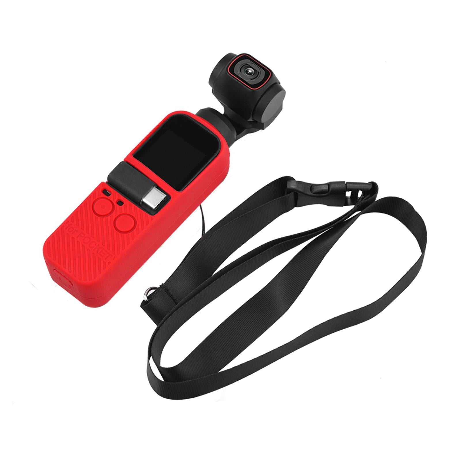 Accessories Silicone Cover Case Sleeve for DJI Pocket 2 Red