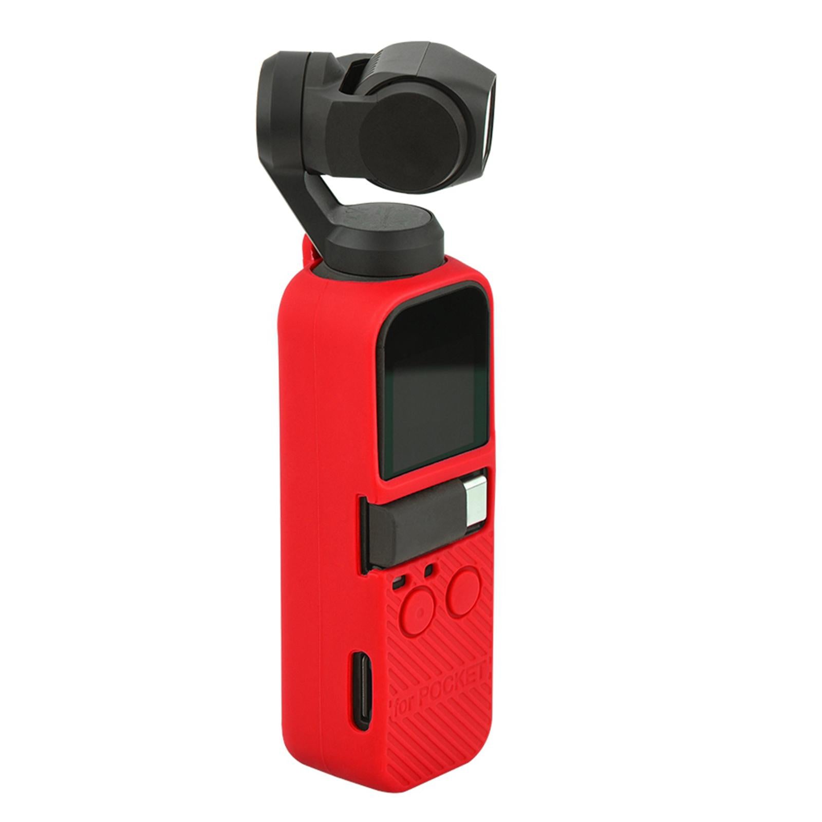 Accessories Silicone Cover Case Sleeve for DJI Pocket 2 Red