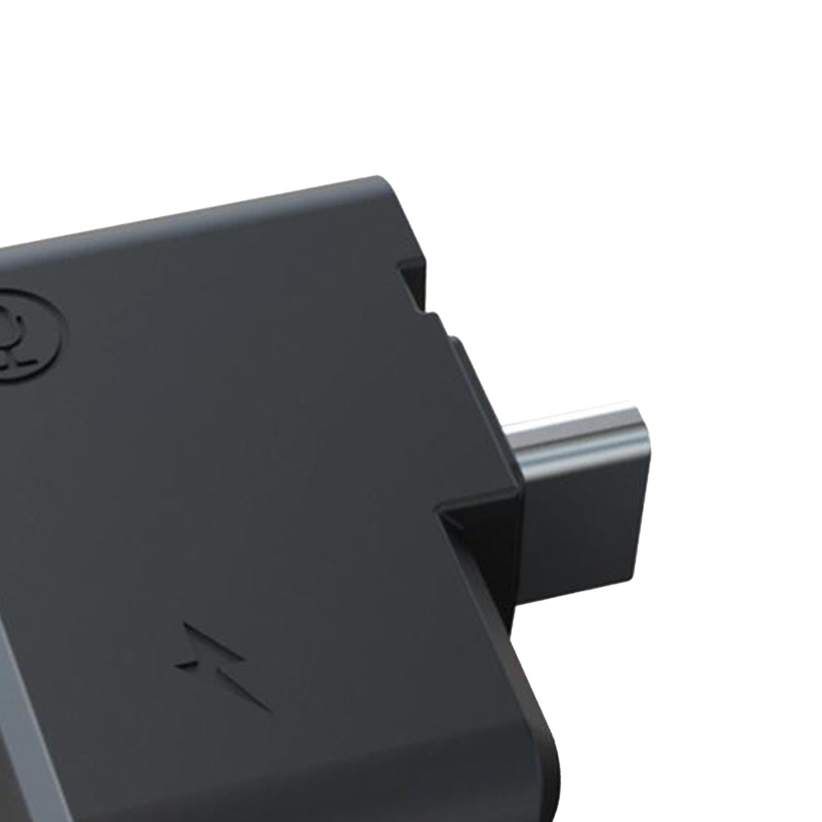 Portable Dual USB-C 3.5mm Microphone Adapter for Insta360 ONE X2 Charging
