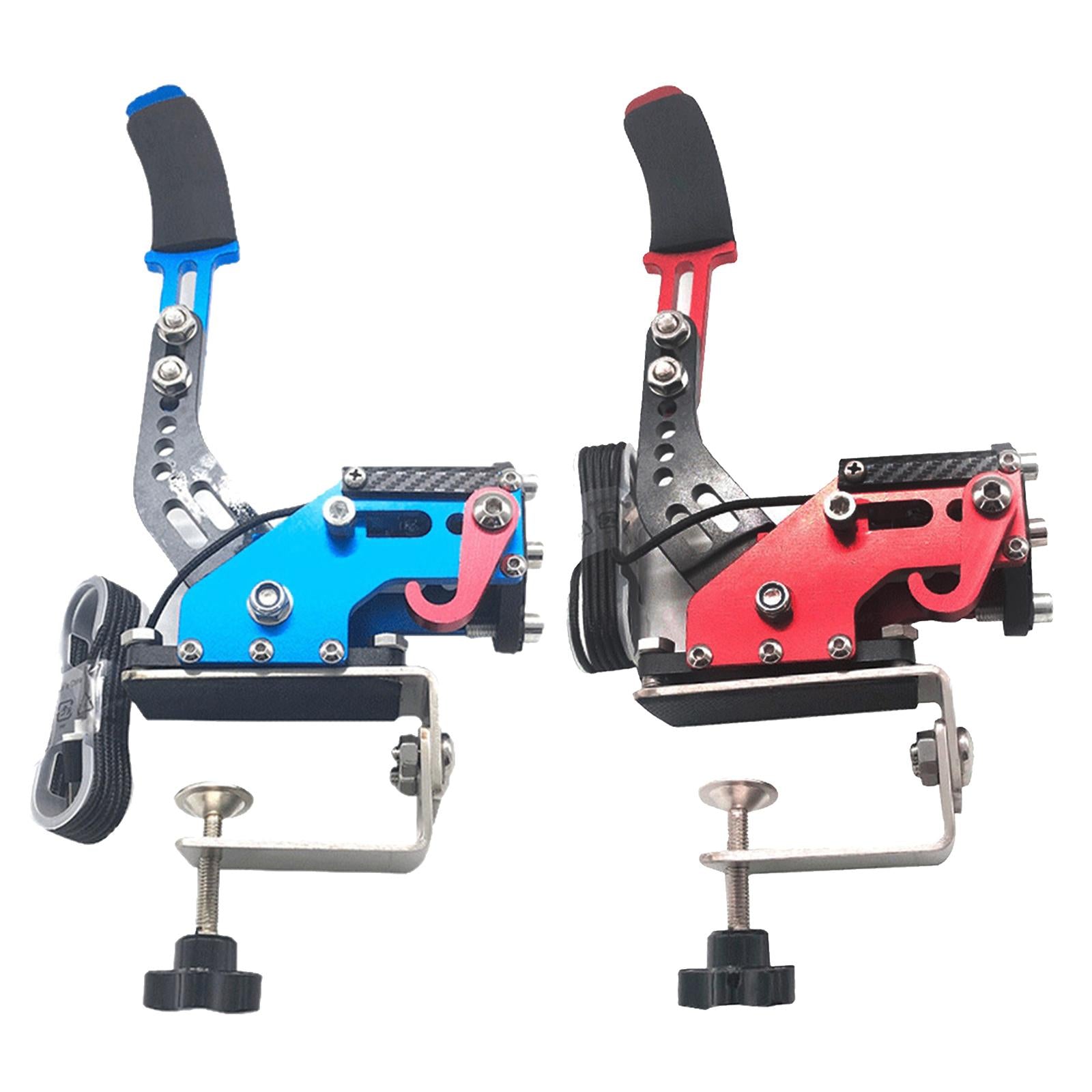 Progressive 14Bit PC SIM USB Handbrake for Racing Games Blue