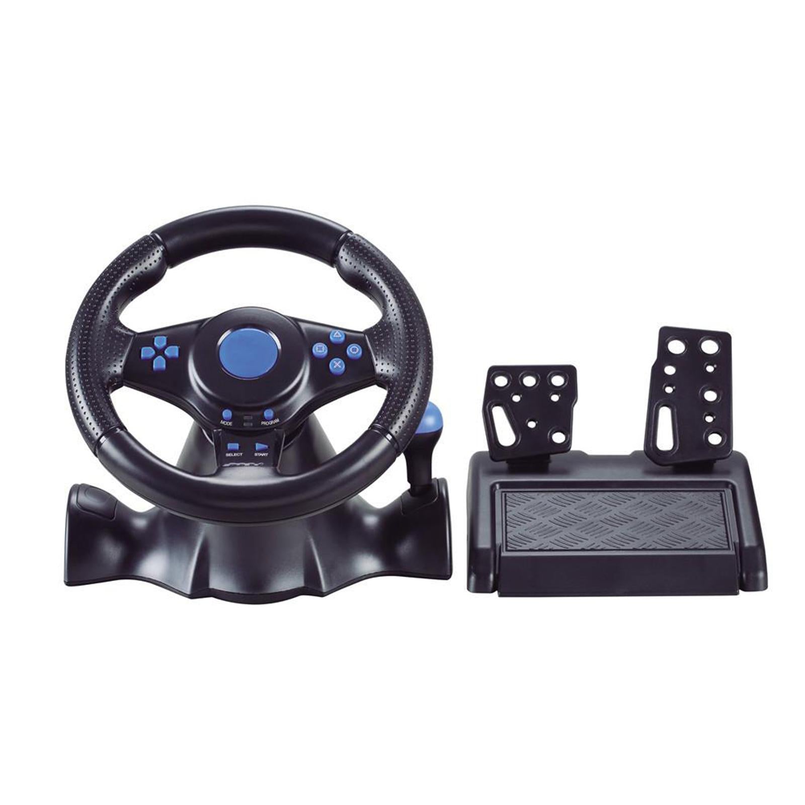 USB Car Racing Game Steering Wheel Pedal Driving Simulator for PS4 Xbox One
