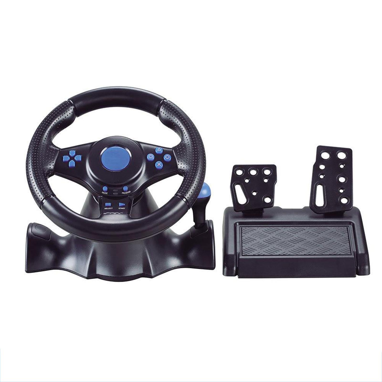 USB Car Racing Game Steering Wheel Pedal Driving Simulator for PS4 Xbox One