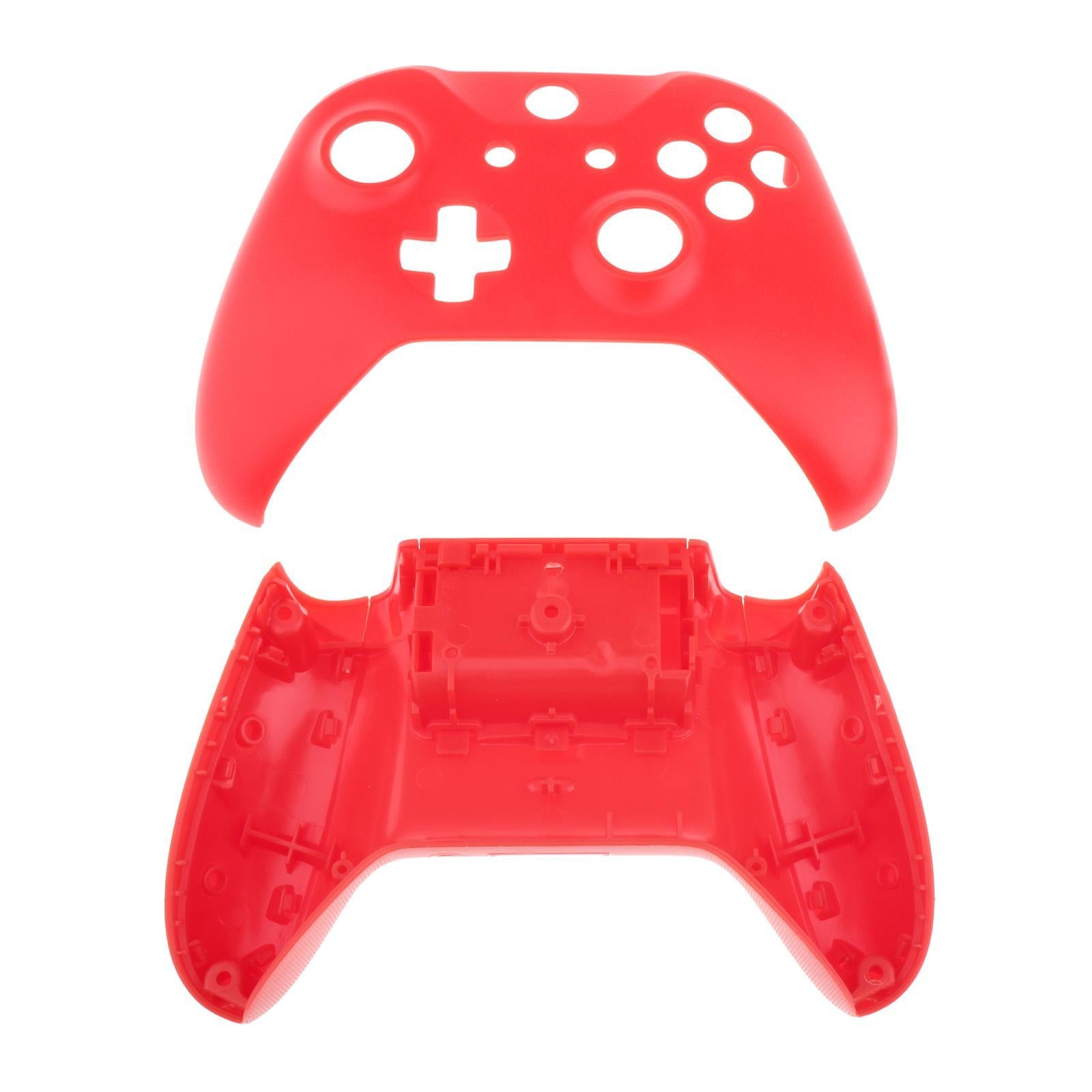 ABS Housing Shell Case Cover Mod w/Buttons for Xbox One S Slim Red