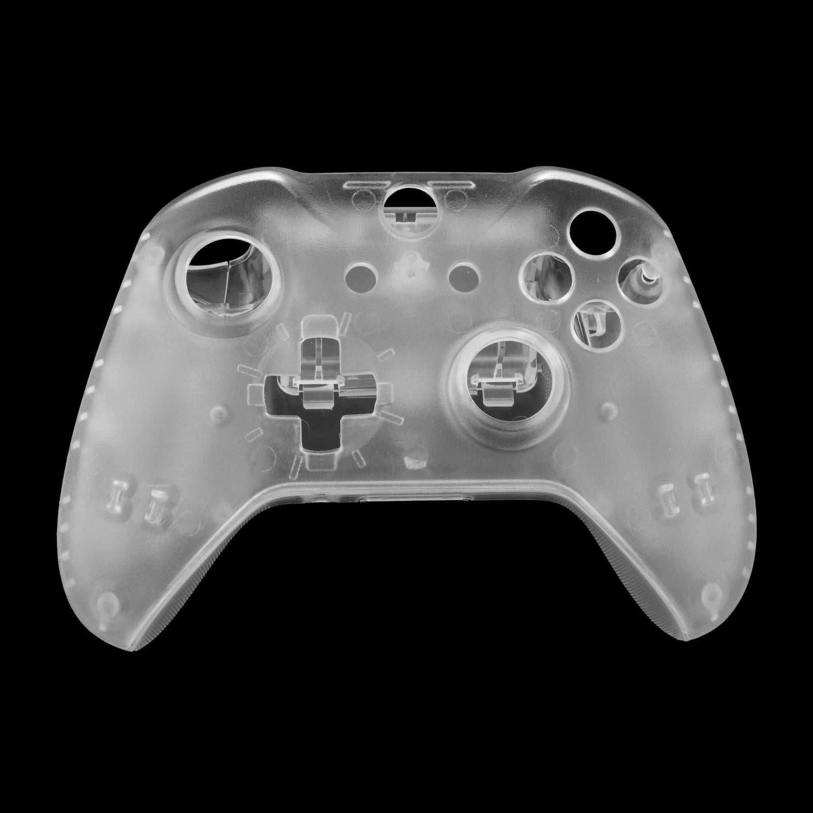 ABS Housing Shell Case Cover Mod w/Buttons for Xbox One S Slim Transparency