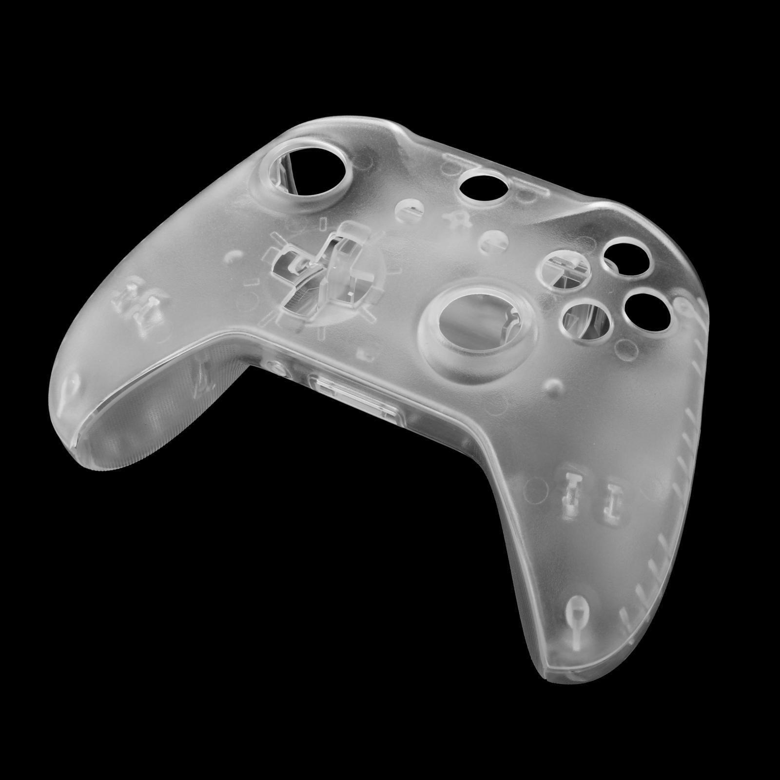 ABS Housing Shell Case Cover Mod w/Buttons for Xbox One S Slim Transparency