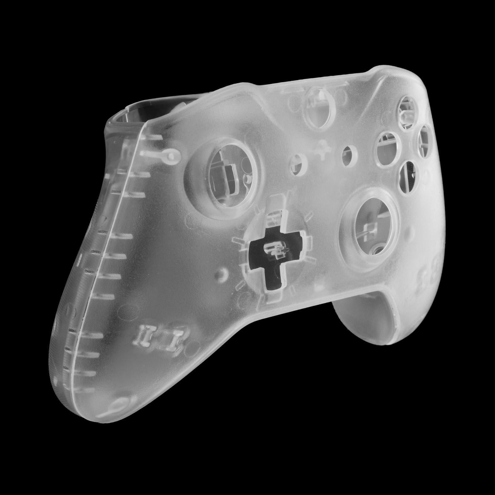 ABS Housing Shell Case Cover Mod w/Buttons for Xbox One S Slim Transparency