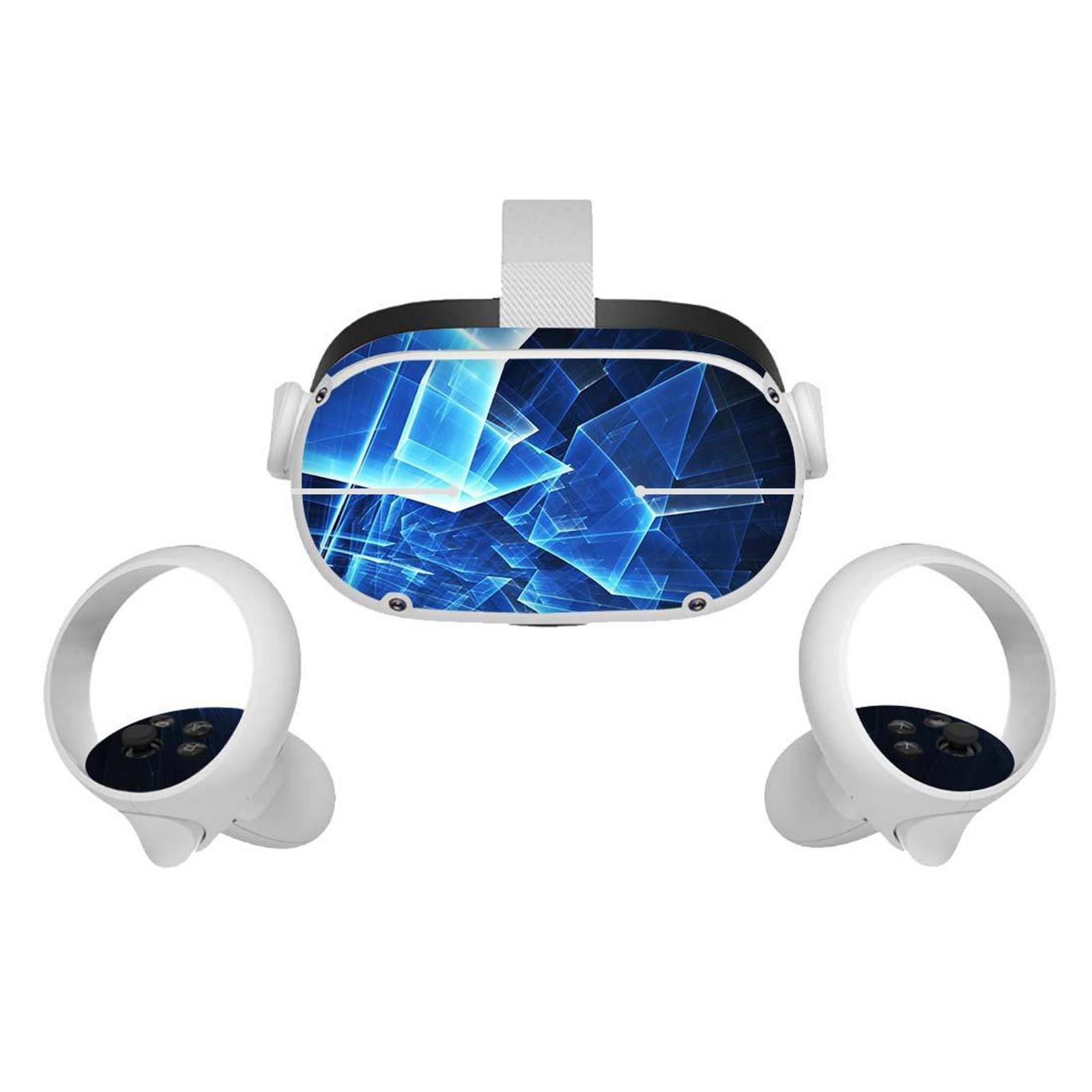 Durable PVC Sticker Skin Repair Kit for Oculus Quest 2 Headset VR Controller Type 1
