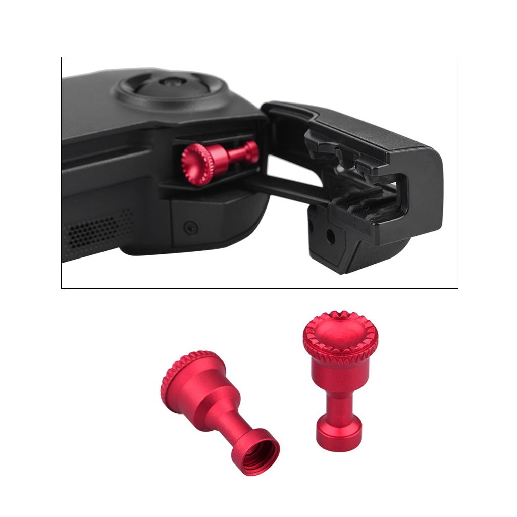 2x Aluminium Alloy Joystick for DJI Mavic 2 / Air Remote Control red